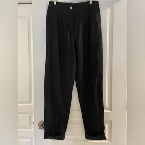 ESCADA Laurél High Waisted Wool Tapered Hem Pants German size 42/US 12/L